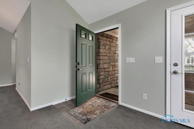 Front entry leads to the living room
