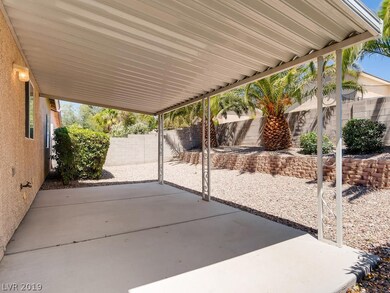 Covered patio