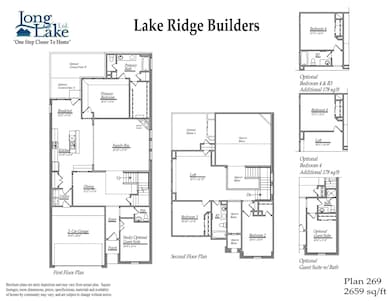 Plan 269 features 4 bedrooms, 3 full baths, and ov