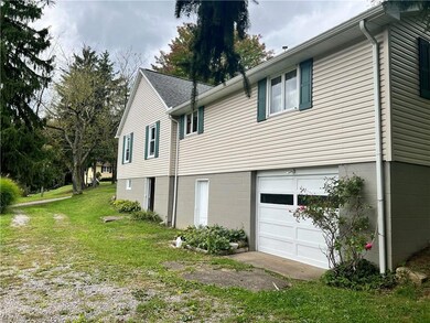 Driveway on both sides of the house