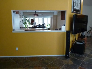 Great room open to kitchen