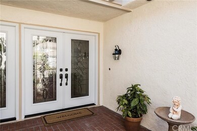 Elegant Beveled Glass Main Entrance!