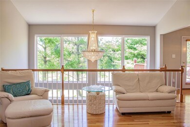 Amazing Wall of Windows-Windows have powered blinds for convenience.