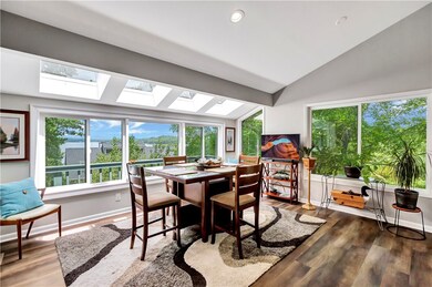 Breakfast room with a fantastic view!