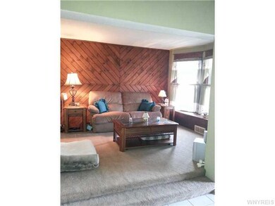 Living Room. with window seat