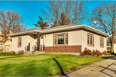 Exterior Front. Maintenance-free ranch w/wonderful