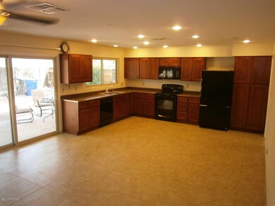 Remodeled open kitchen