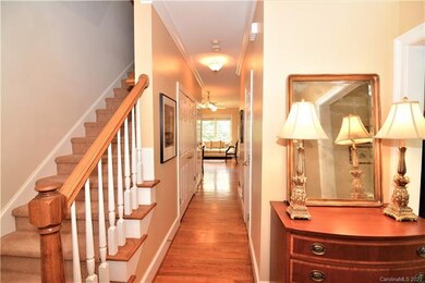Beautiful hardwoods on main level.