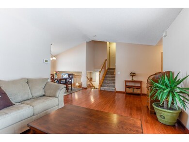 Enjoy the gleaming hardwood floors that flow throu
