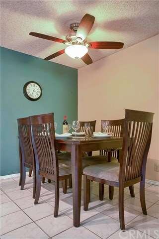 Dining area close-up, can comfortable accommodate 