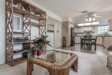 Living open to the dining area and kitchen.