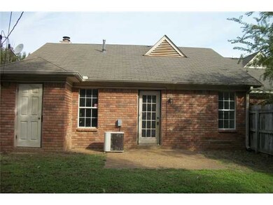 This is a view of the back of the home!
