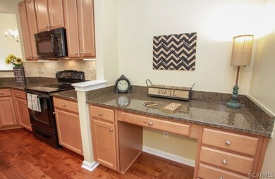 The Kitchen also includes this handy desk!