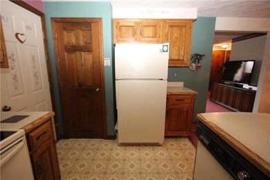 Kitchen with entrance from garage