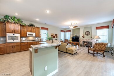 Kitchen with Breakfast Bar & Pantry. Open to Livin