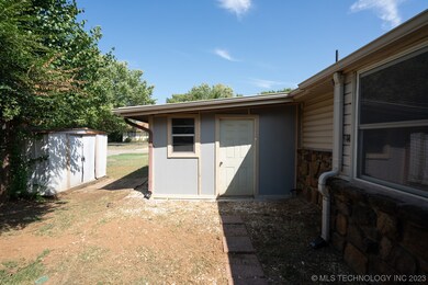 Newly rebuilt attached workroom