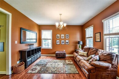 This room can be used as either a dining room or l
