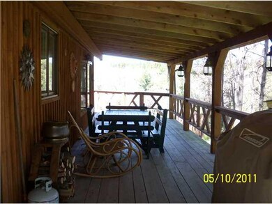 Exterior Front side deck