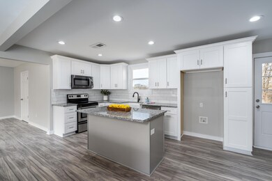 Whoa! what a kitchen!  New everything! 