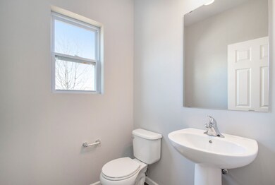 Main floor powder room