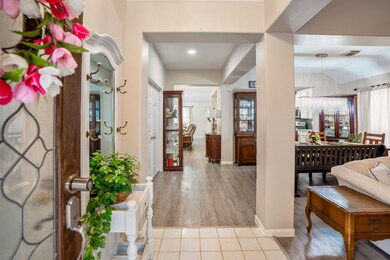 Step inside to a spacious layout with the formal l