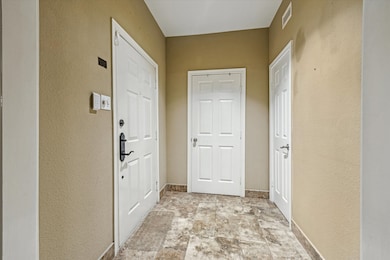 Once inside the home, this nice sized entry hall i