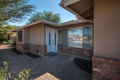 Pavers at entry & upgraded entry door