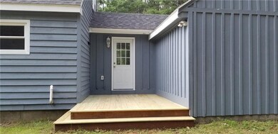 Rear deck...perfect for grilling!