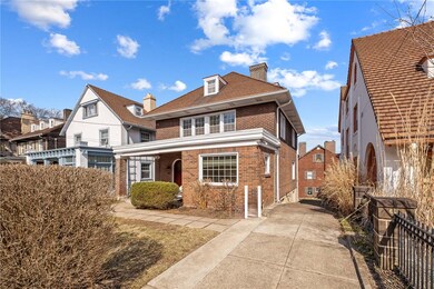 Front of house with private driveway