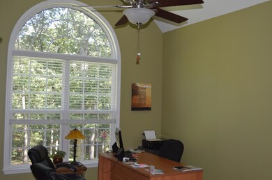 Office left of foyer