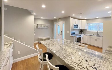 Open Kitchen with seating for 5