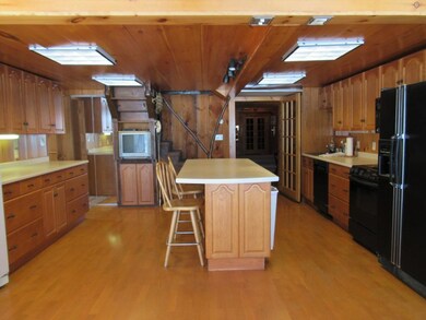 4. The main home has a spacious kitchen,