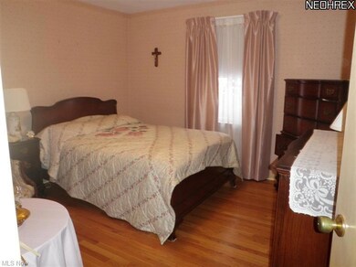 Master bedroom on the first floor with beautiful h