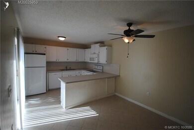 Kitchen and eating area