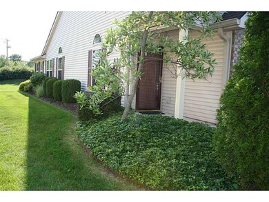 Yard. Another view of the landscaping.
