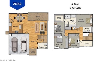 Floor Plan Layout 2054 Plan