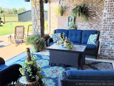 A view of the A-Frame covered patio that was exten
