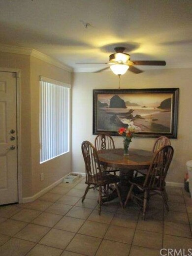 Dinette Area with ceiling fan