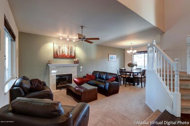 Formal Living Room w/Gas Fireplace
