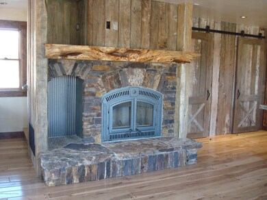 Wood Burning Fireplace