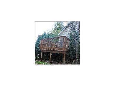 Back deck.