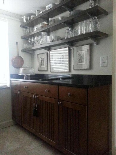 Black granite