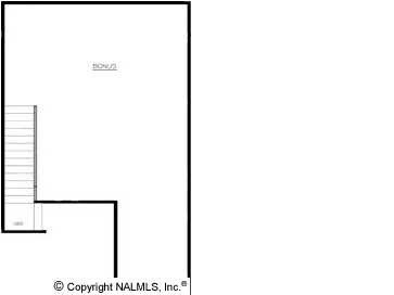 Large Bonus room Upstairs with Full Bath