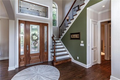 Front entrance, although there are two door front 