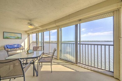 Balcony with view of Sykes Creek