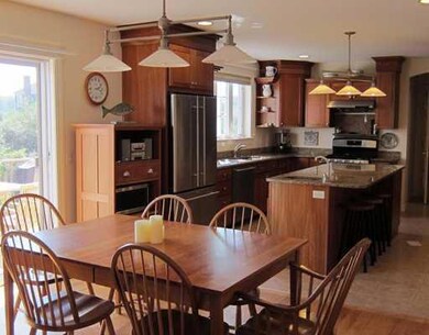 Kitchen. Cherry Kitchen Cabinets w/...