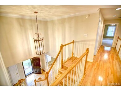 Upstairs hall and staircase
