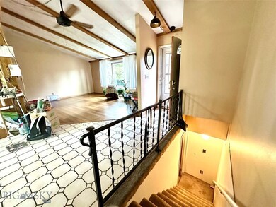 Entry and downstairs access