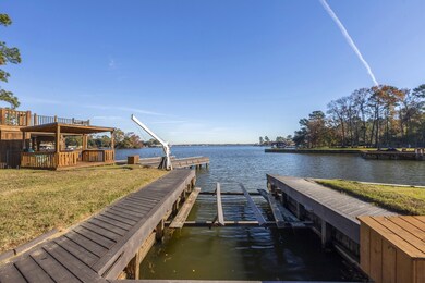 Here is another view of the deck and 2 boat slips,