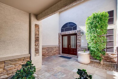 Double Door Entrance